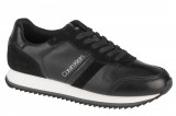 Pantofi pentru adidași Calvin Klein Low Top Lace Up Lth HM0HM00287-BAX negru