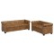vidaXL Set canapele Chesterfield cu 2 și 3 locuri, maro