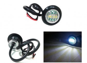 Lampa incastrabila rotunda alb 24V MAR506 foto