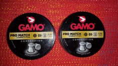 1.000 ALICE PELLETS 4.5 MM GAMO PRO MATCH COMPETITION ( CAP PLAT ) foto