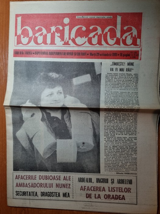 baricada 29 octombrie 1991-interviu corneliu coposu