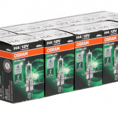 Set 10 Buc Bec Osram H4 P43T 12V 60/55W Ultra Life 64193ULT