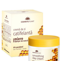 Crema catifelanta de zi cu miere si laptisor de matca, 50ml, Cosmetic Plant