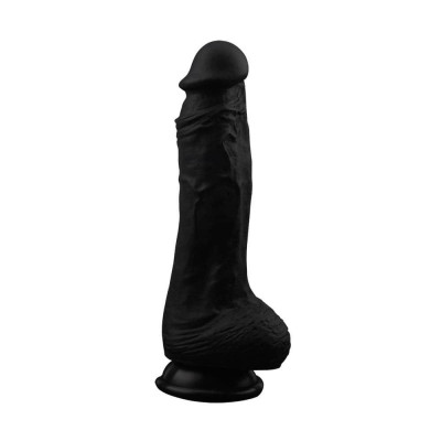 Gold Digger - Dildo realist, negru, 20.5 cm foto