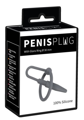 Penisplug With Glans Ring foto