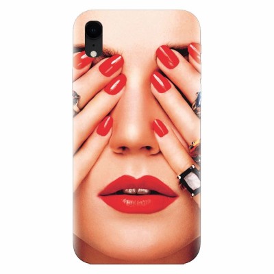 Husa silicon pentru Apple Iphone XR, Rings On All Fingers foto