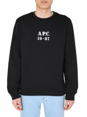 Bluza barbat APC GABY SWEATSHIRT COECQH27609 LZZNOIR Negru foto