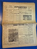 ziarul sportul popular 29 aprilie 1966