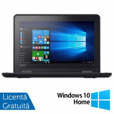 Laptop LENOVO Yoga 11e, Intel Celeron N3150 1.60GHz, 4GB DDR3, 120GB SSD, Touchscreen, Webcam, 11.6 Inch + Windows 10 Home foto
