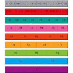 Set magnetic Fractii Fiesta Crafts, 51 piese, tabla magnetica cu doua fete, marker, 18 x 26.5 cm, 6 ani+ foto
