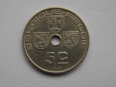 5 CENTIMES 1938 BELGIA-BELGIQUE-BELGIE foto