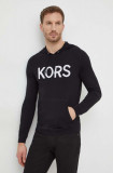 Cumpara ieftin Michael Kors pulover de bumbac culoarea negru, light