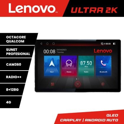 Navigatie Audi A4 B6 Quad Core N-050 ecran 13&quot; 2K 8+128 Android Waze USB Navigatie 4G 360 Toslink Youtube Radio v1 CarStore Technology