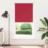 vidaXL Jaluzea cu rolă opaca Roșu 105x210 cm Latime material 100,7 cm