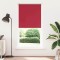 vidaXL Jaluzea cu rolă opaca Roșu 105x230 cm Latime material 100,7 cm