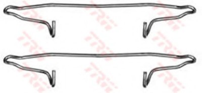 Set accesorii, placute frana AUDI A4 Cabriolet (8H7, B6, 8HE, B7) (2002 - 2009) TRW PFK300 foto