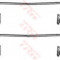Set accesorii, placute frana AUDI A4 Cabriolet (8H7, B6, 8HE, B7) (2002 - 2009) TRW PFK300