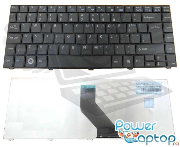 Tastatura Fujitsu Siemens Lifebook BH531, Siemens Lifebook LH530, Siemens Lifebook LH530G, Siemens Lifebook