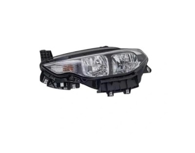 Far FIAT TIPO, 04.2016-, partea stanga, AYFAR, cu daytime running light; H15+H7; electrical; silver rim; cu motor; halogen, foto