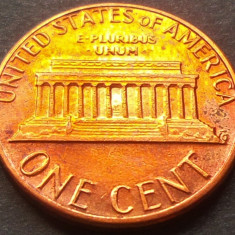 Moneda 1 CENT - SUA, anul 1985 *cod 2514 = A.UNC