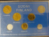 Seria completata monede - Finland 1978