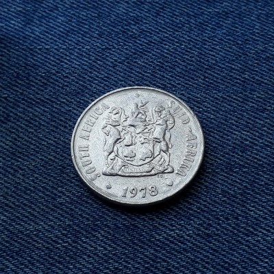 3o - 50 Cents 1978 Africa de sud foto