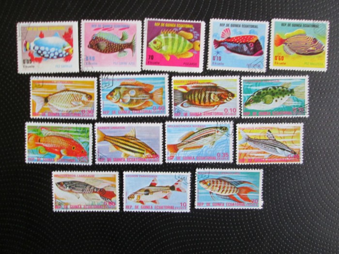 GUINEA ECUATORIALA SERIE STAMPILATA=79