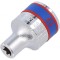 Cap tubulară E8 1/2&quot; 37mm oţel crom-vanadium scurtă