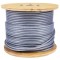 Tambur cablu otel zincat Micul Fermier, plastifiat, diametru 4-5.5mm, lungime 100m