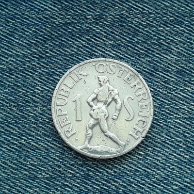 1 Schilling 1946 Austria foto