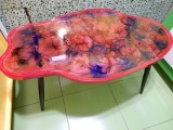 Masute hand made de cafea rasina epoxidica