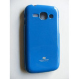 Husa Mercury Jelly Samsung Galaxy Ace3 S7272 Blue Blister, Silicon