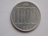 1000 AUSTRALES 1991 ARGENTINA-XF