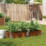 Cumpara ieftin Jardinieră de grădină, maro, 150x50 cm, lemn masiv de pin