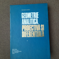 N Mihaileanu Geometrie analitica,proiectiva si diferentiala RFO