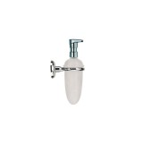 Cumpara ieftin Dozator sapun lichid, din sticla, COD218, alb sidefat, 200 ml