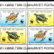 CIPRU - TURC 1992, Fauna - WWF, bloc neuzat, MNH