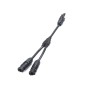 MC4 DC Cablu Conector panou solar DC 1x tata la 2x mama