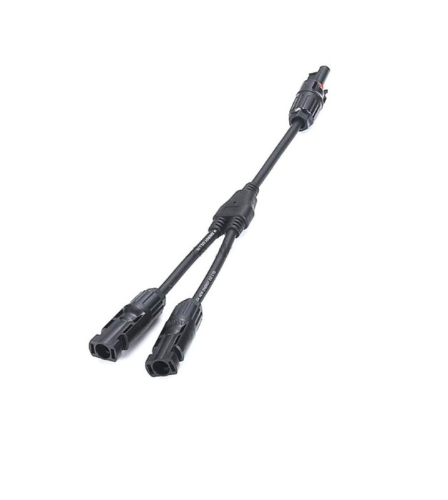 MC4 DC Cablu Conector panou solar DC 1x tata la 2x mama