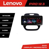 Navigatie Renault Captur 2013-2020 Lenovo PRO 12.3 inch QLED 8+256GB 4G DSP