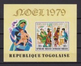 REP. TOGOLAISE CRACIUN 1979 MI. BLOCK 149 MNH, Istorie, Nestampilat
