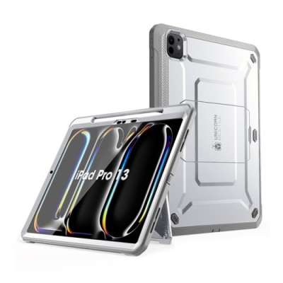 Husa pentru iPad Pro 13 (2024) - Supcase Unicorn Beetle Pro - White foto