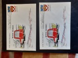 Set de 2 FDC-uri - Un an de la inaugurarea Metroului Bucuresti