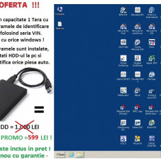 Hard extern cu programe auto softuri identificare piese turisme - gata instalate