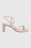 Vagabond Shoemakers sandale de piele Luisa culoarea roz