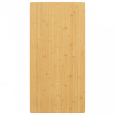 vidaXL Blat de masă, 50x100x2,5 cm, bambus