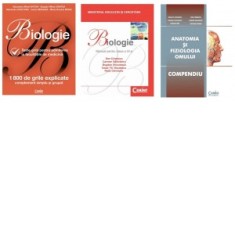 Pachet Admitere la medicina (3 carti): 1. Biologie. Teste grila pentru admiterea la facultatile de medicina; 2. Biologie - Manual pentru clasa a XI-a;