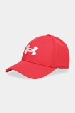 Under Armour sapca culoarea bordo, cu imprimeu