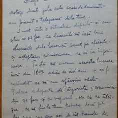 Scrisoare S. Luchian catre Cecilia Vasilescu , transcrisa olograf de Laura Cocea