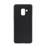 Husa PU + TPU Samsung Galaxy S22 Plus neagra, Negru